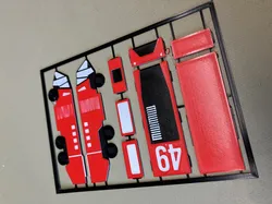 Rosenbauer Panther 6x6 Fire Truck kit card