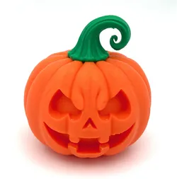 Scary Halloween Pumpkin 2 / Calabaza terrorífica 2