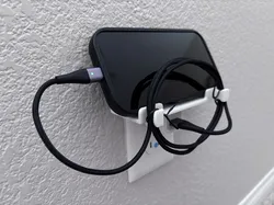 Wall Outlet Phone Charging Holder