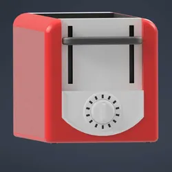 مجاني Home Decorations & Ornaments STL تنزيل - Toaster pencil holder - CHprints_757