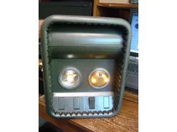 1950's Robby the Robot  mechanical Heart Box