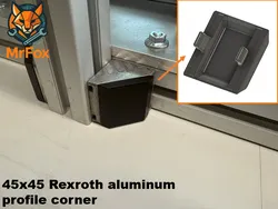 45x45 Rexroth aluminum profile corner cap