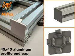 45x45 Rexroth aluminum profile end cap