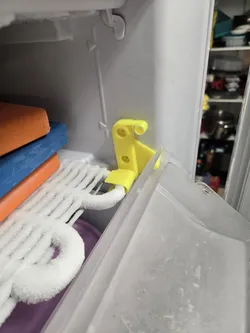 Charnière droite / support de porte réfrigérateur congélateur Ariston Hotpoint Indesit Scholtes