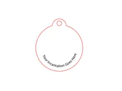CLAS 089 - Laser Cutter Practice Project - Talisman
