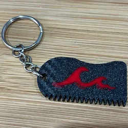 Fișiere pentru imprimante 3D | Fișier 3MF | Keychain wax & fin tool