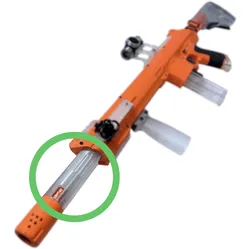 GFZ BCAR 'Integrated Look' Shroud Base, for Worker Harrier with 370mm Barrel (GFZ Remix)