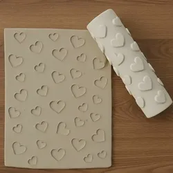 Heart shape pattern roller