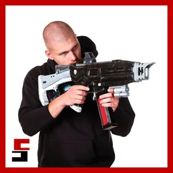 Helldivers 2 SMG-32 Reprimand Prop Replica Pistol Weapon Gun Cosplay