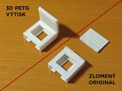 Háček na zavěšení rolety/aretaci struny - Fexi
