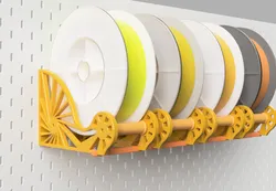 Ikea Skadis Spool Holder