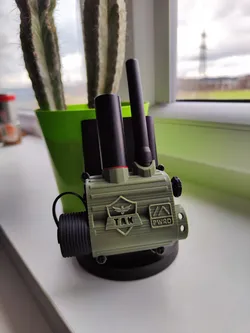Meshtastic FakeTAK "SCOUT" ultra portable tacticool GPS, ATAK optimized, 18650  node