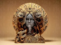 Ornamental Dia Dos Muertos Relief