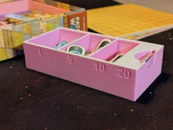 Patchwork Insert Button Tray w 20 button