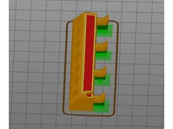 Pegboard nozzle holder