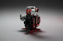 SIMPLE 1/8 Mazda RX-7 13B REW Engine