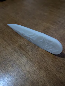Zoey's Dagger with pattern on both sides
