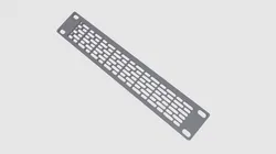 10 inch rack Front Panel Universal Fan Mount