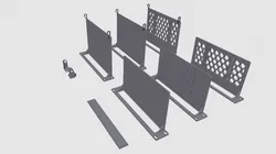 10 inch Rack Shelf Universal