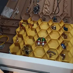 3D printer bestanden | 3MF | Bouard Marcel S-14 Drawer Insert for Jewelry Organization