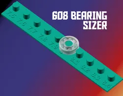 608 Skateboard Bearing Sizer