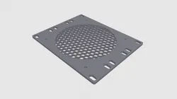 6.5 inch rack Front Panel 120mm Fan