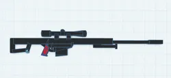 Barrett .50 Cal Keychain