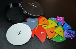 Compact Math Pie Fractions
