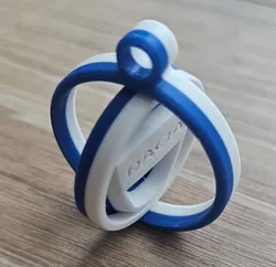 DACIA keychain rotative