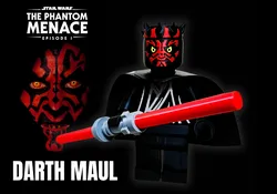 Darth Maul - The Phantom Menace * 500% Scale *