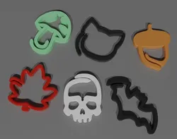 Fall Themed Stitch Markers