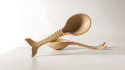 Fin-tastic Feeder: 3D Printed Fish-Tail Kids' Spoon