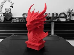 Fire Dragon Bust