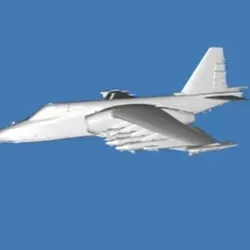 Gratis Vehicles & Machinery STL indir - истребитель - Ruslan_3