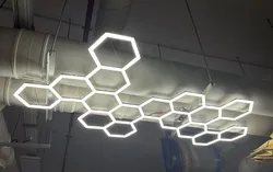 Hexagon LED Light (Large)