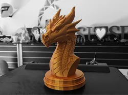 Lightning Dragon Bust