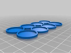 Minimalist sabot for 8 x uk 1 penny bases