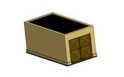 Modular garage set in H0 scale