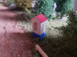Moravian countryside chapel H0 scale - 1
