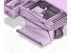 Prusa Mini Power Supply holder and squash-ball feet