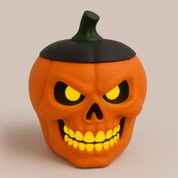 Pumpkin Skull