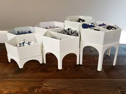 Riser Stands for Hexagon Display Bins