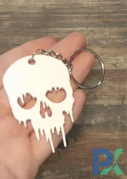 Skull key chain