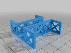 Small bridge in H0 scale