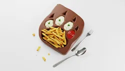 Snack Plate: 3D Printed Bear Paw Dish