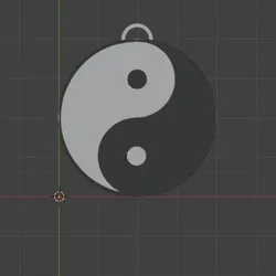 مجاني Jewelry & Accessories STL تنزيل - Yin & Yang keychain - Polish_Hussar