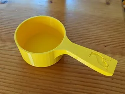 1 Cup Greyhound Dog Food Scoop