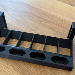 3D printer bestanden | 3MF | Halterung für Kabelorganizer und Ladestecker