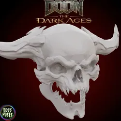 Characters & Creatures STL Descărcare - DOOM THE DARK AGES - LOST SOUL - BOSSposes