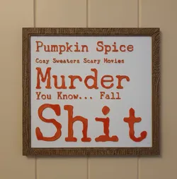 Fall Sign
